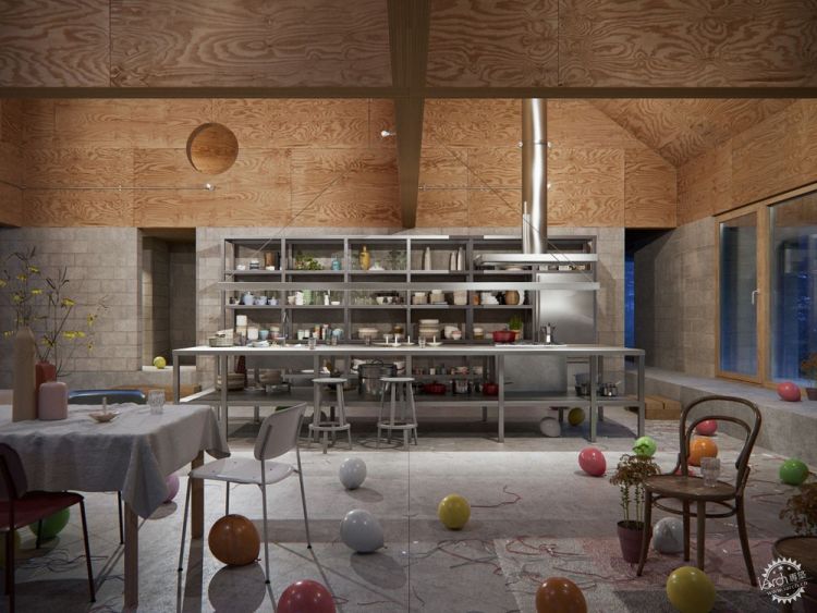 林地中的「金字塔」，時代感油然而生。 - WEHOUSE-7