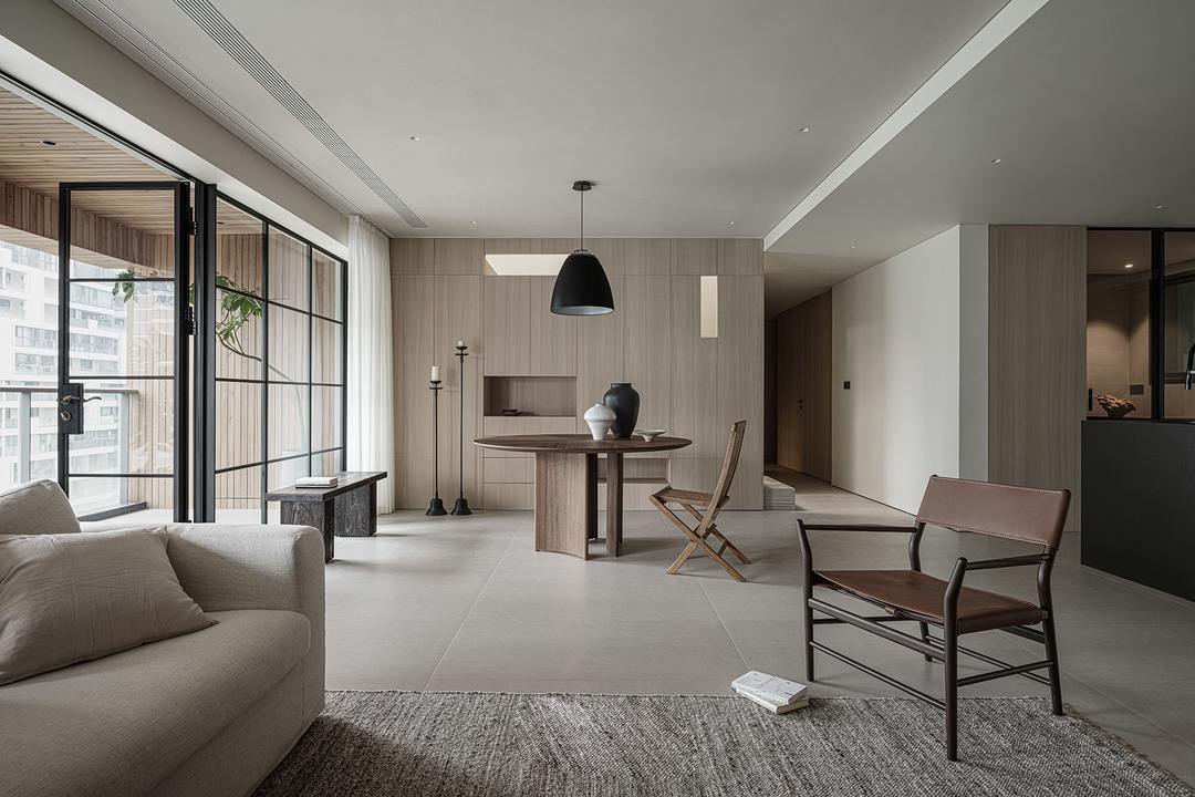 278㎡复式空间,超大阳台的轻禅意三代同堂之家 · 拾光悠然设计-33