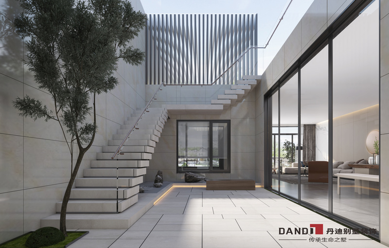 华润天河现代简约别墅丨广州丹迪设计团队-34