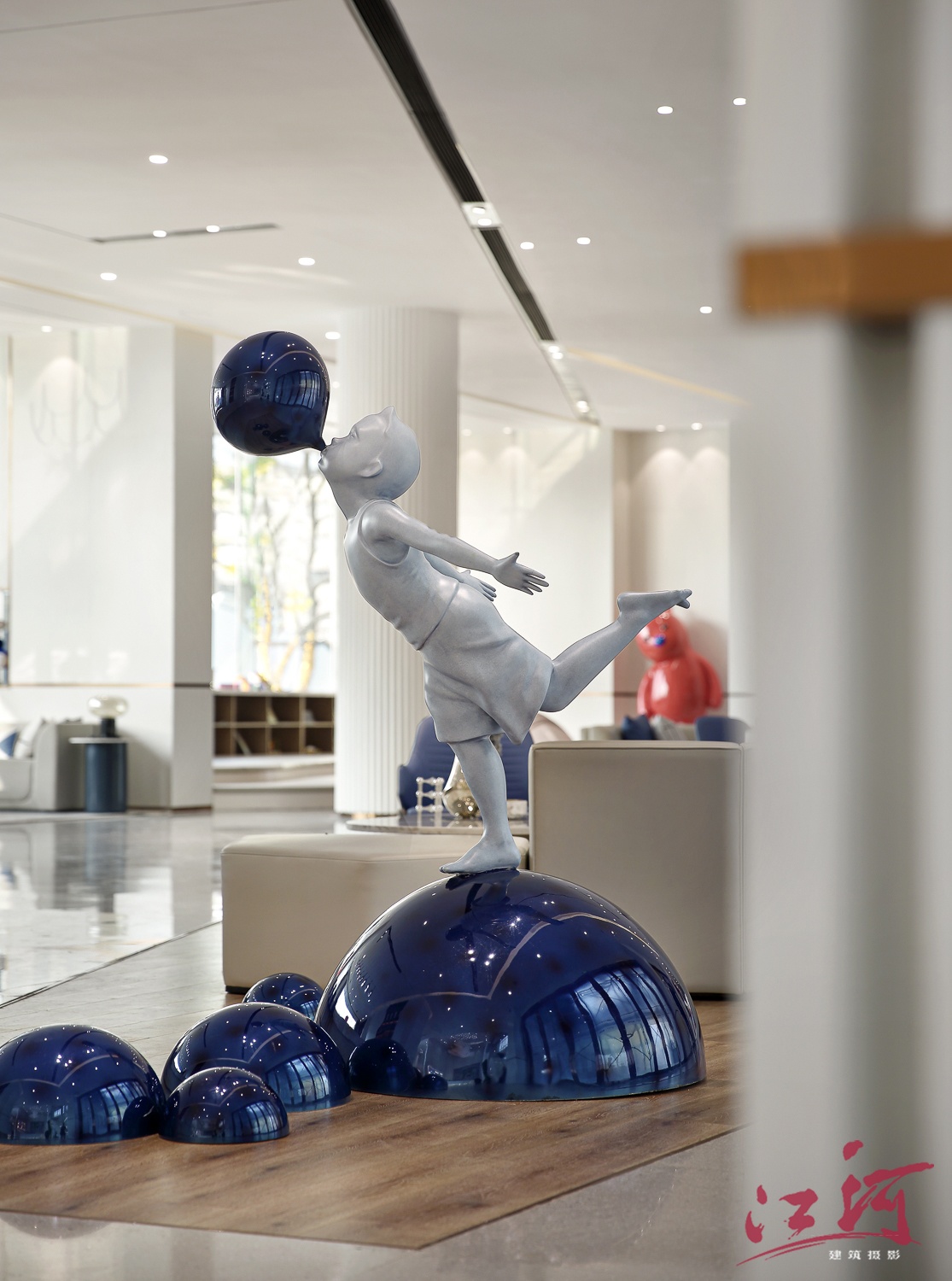 鹿鸣见山售楼处|售楼处拍摄|售楼处空间摄影|销售中心-6