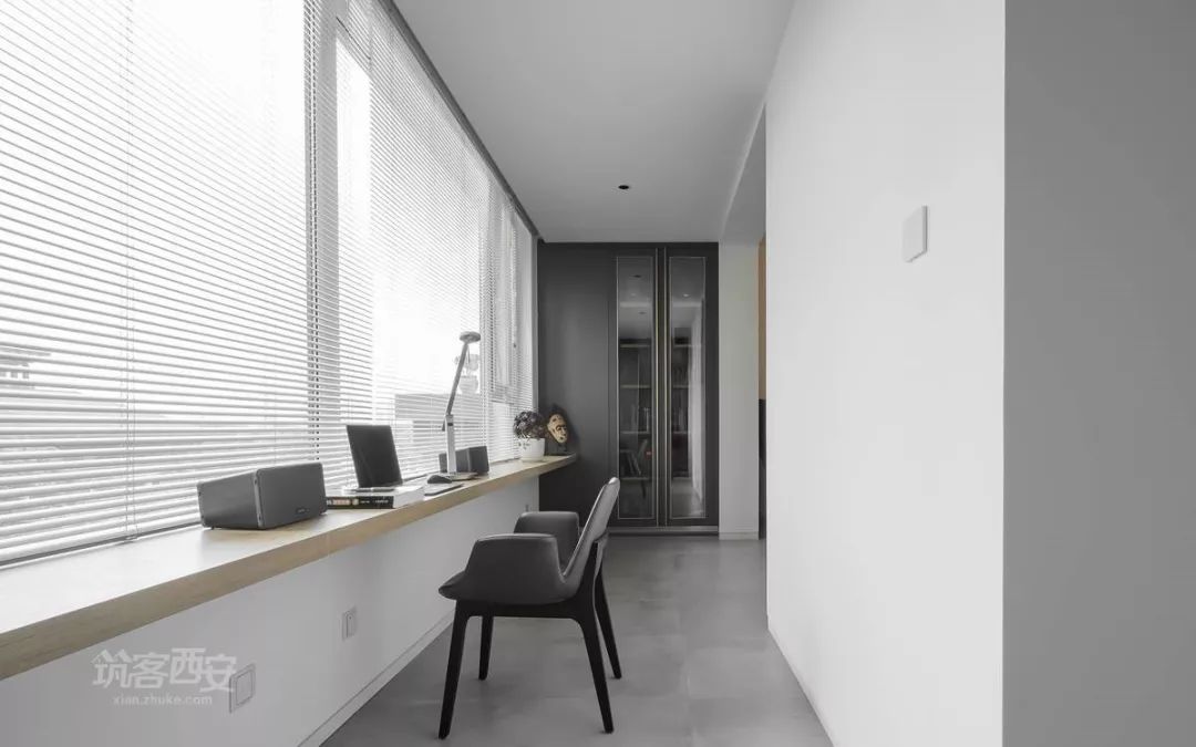 180㎡现代三室改一室,开放空间诠释自由生活-25