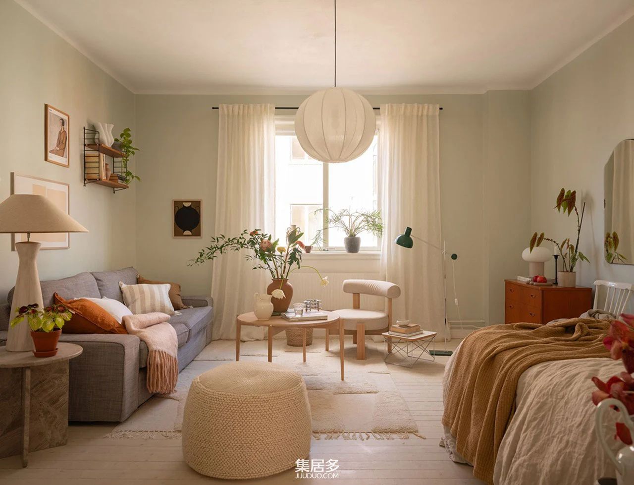 瑞典哥德堡 40 平米小公寓设计-0