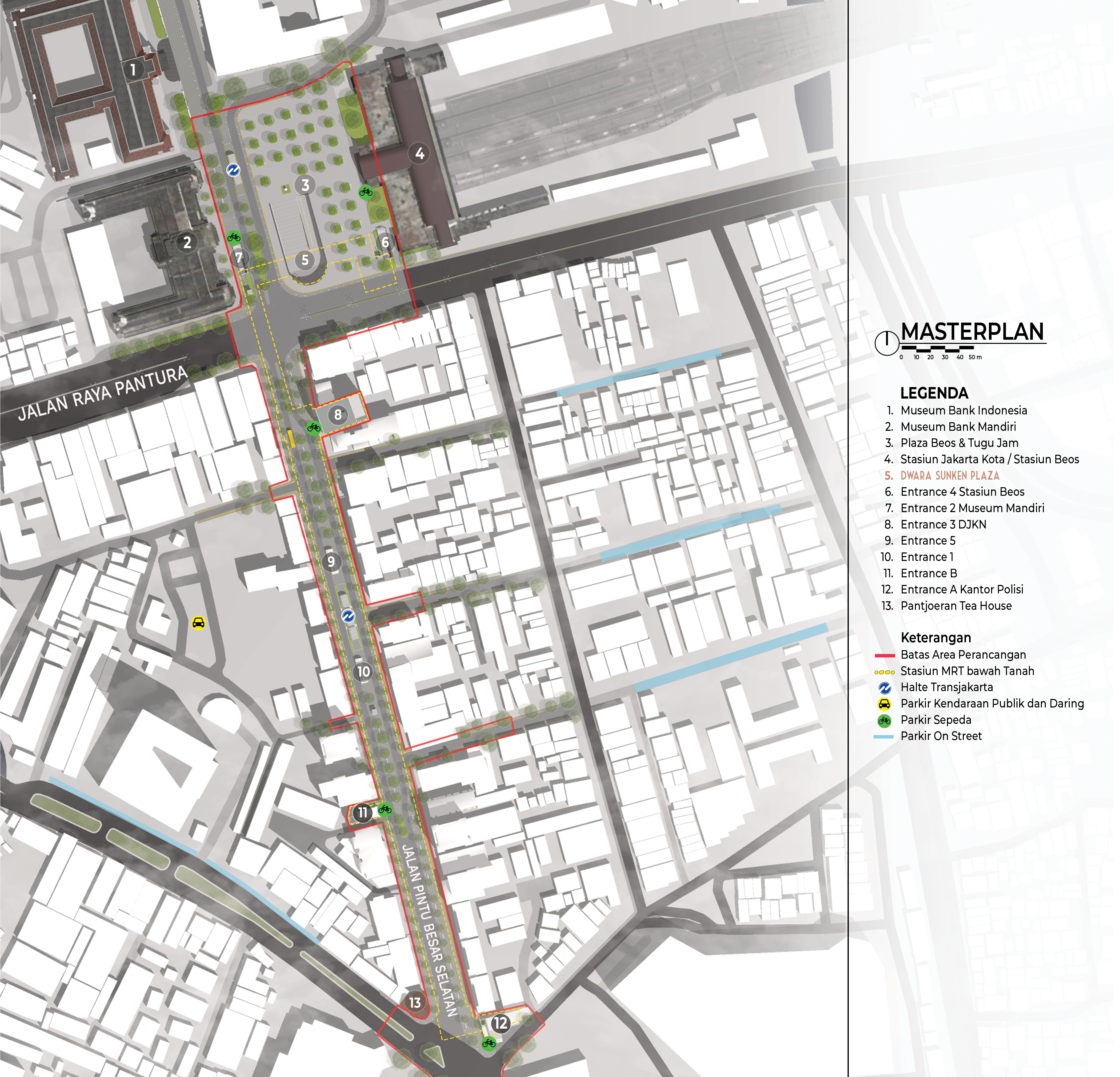 雅加达市地铁车站丨印度尼西亚雅加达丨LABO. Architecture & Design-9