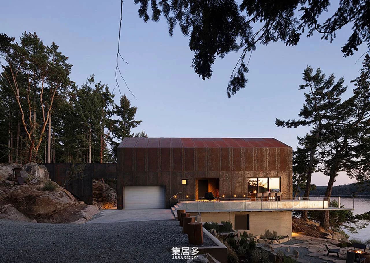 加拿大湖边惊艳的现代住宅丨M 安全建筑工作室-10