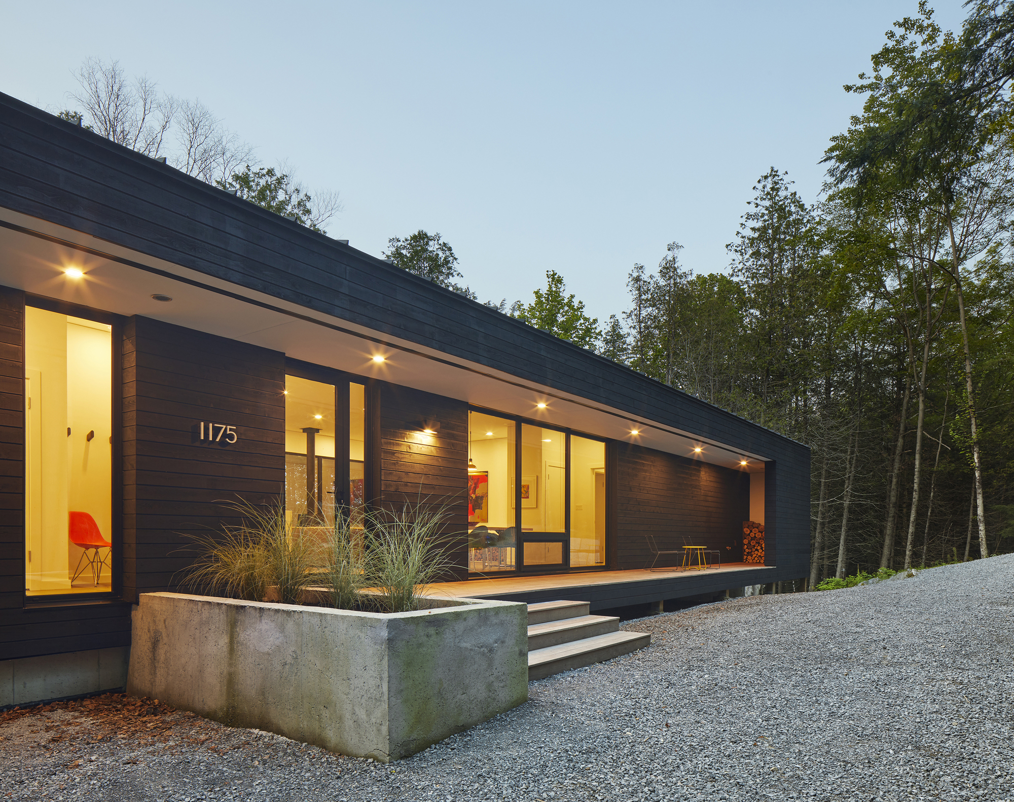 肯纳贝克湖边小屋丨加拿大丨Zerafa Studio-28