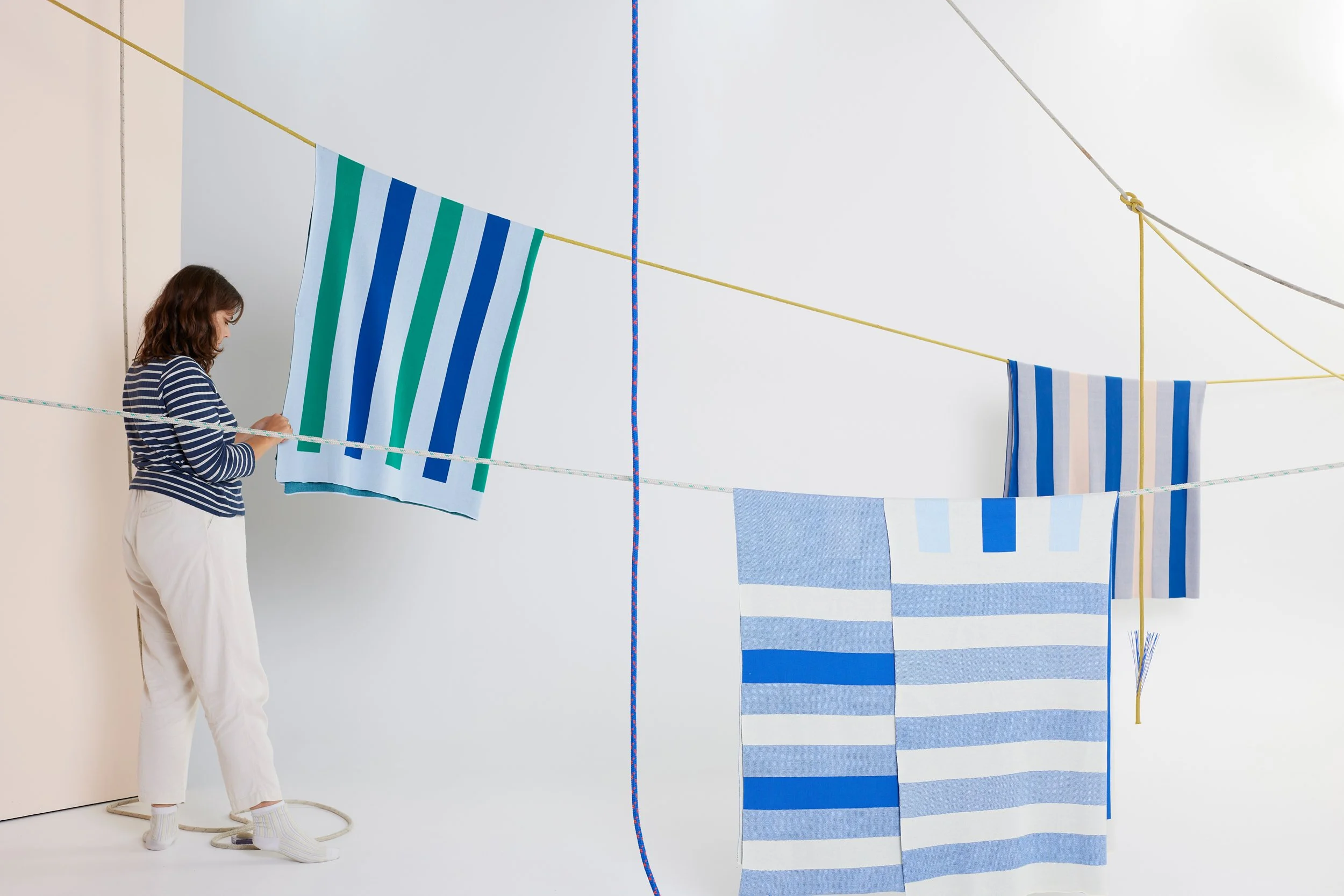 RECTO VERSO系列针织格子毯设计丨Leda Devoldere-11