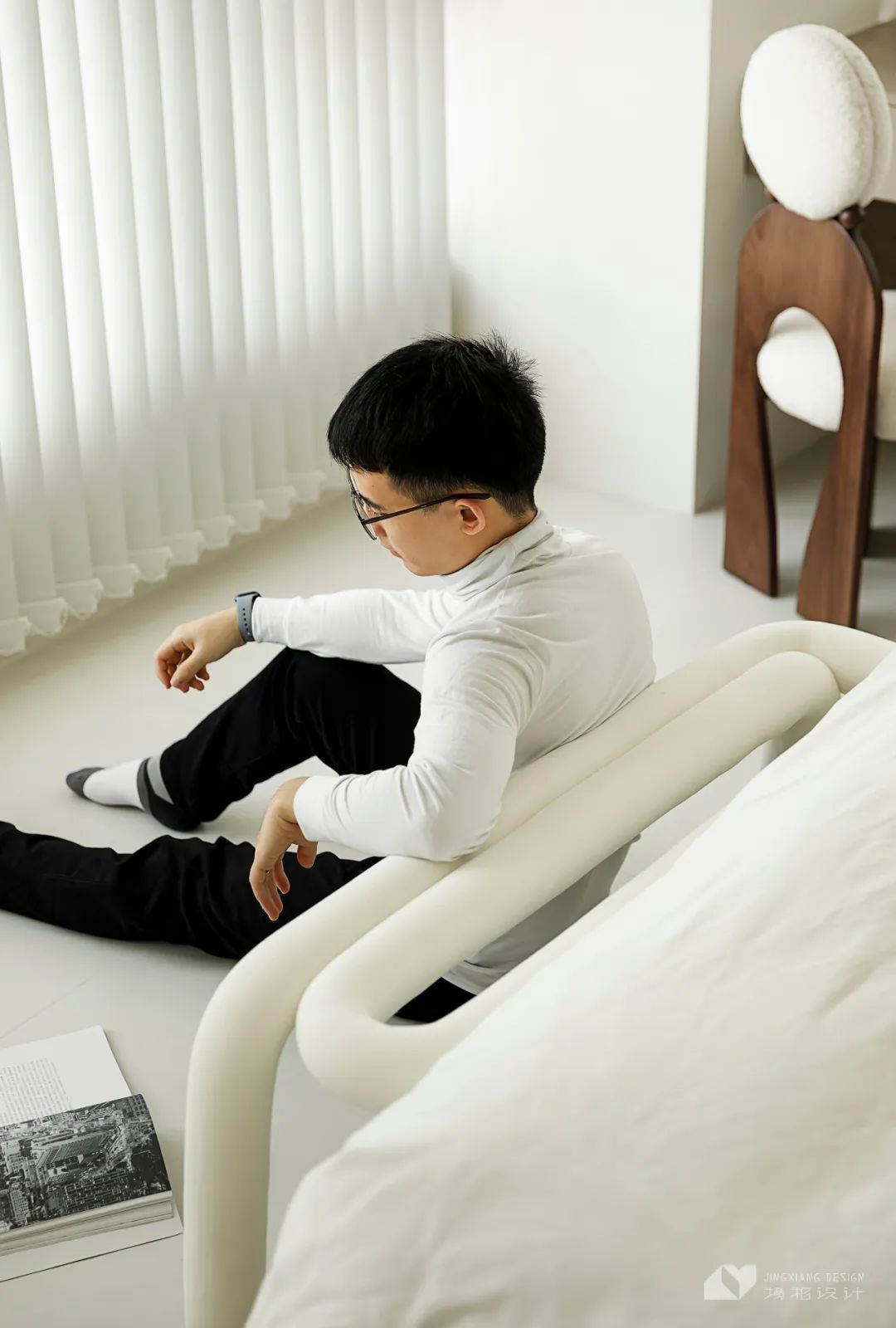 璞境 · 简约奶油侘寂风,纯净空间的艺术探索丨中国深圳丨深圳境相设计-62