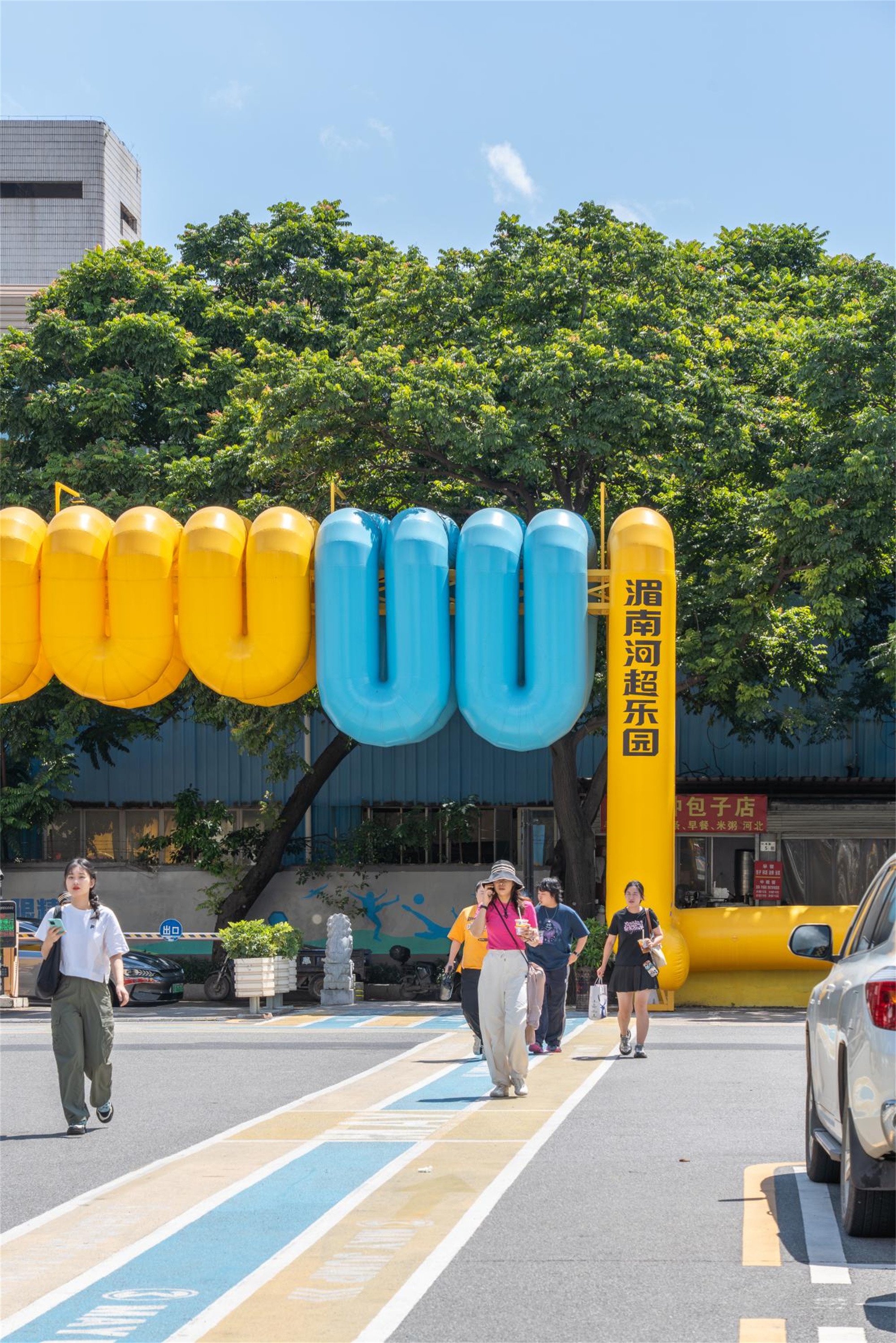 深圳湄南河商业街区美陈设计丨中国深圳丨肆墨商业街区美陈设计公司-27