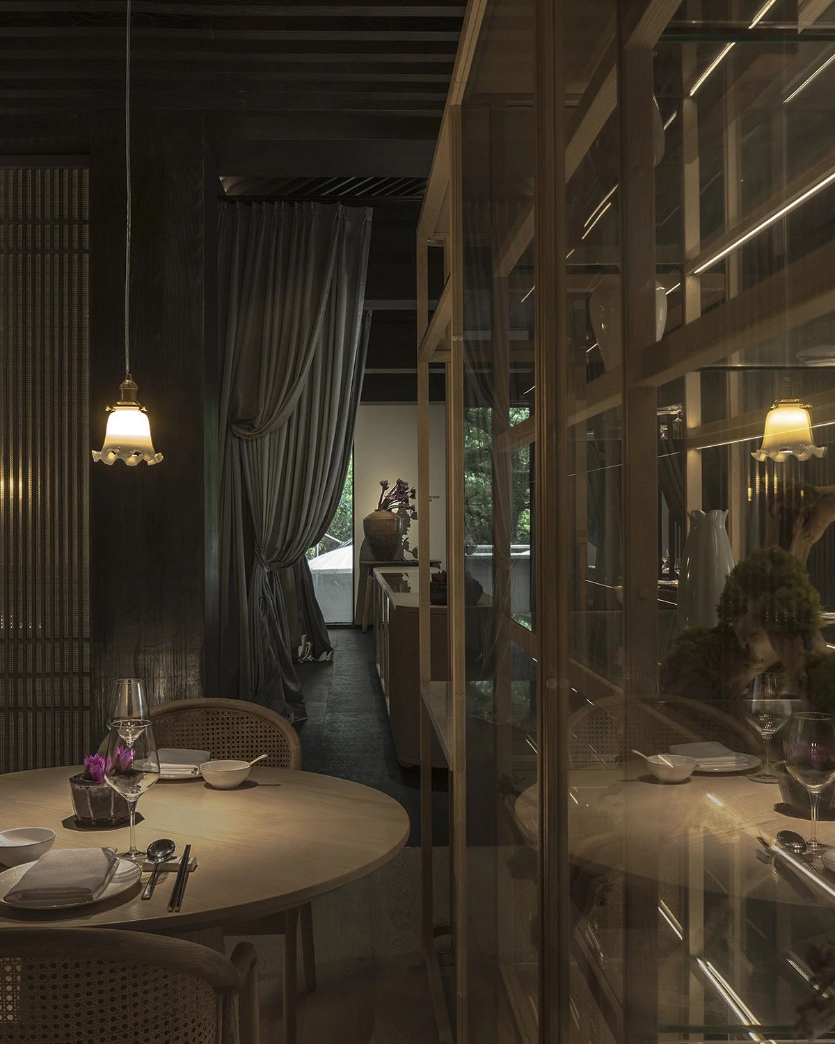 九漱餐厅丨中国杭州丨内建筑-23