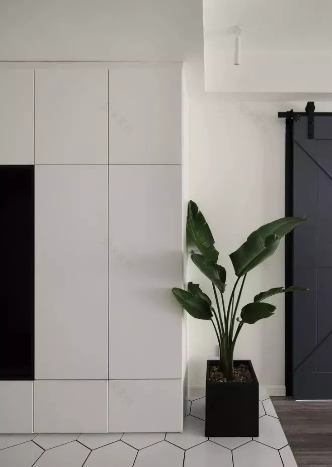 118㎡北欧风加上轻工业元素公寓 云行空间建筑设计-17