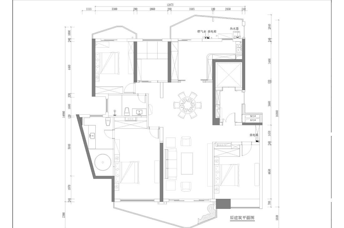 
申然设计 | 顺德万科水晶城220平私宅 -19