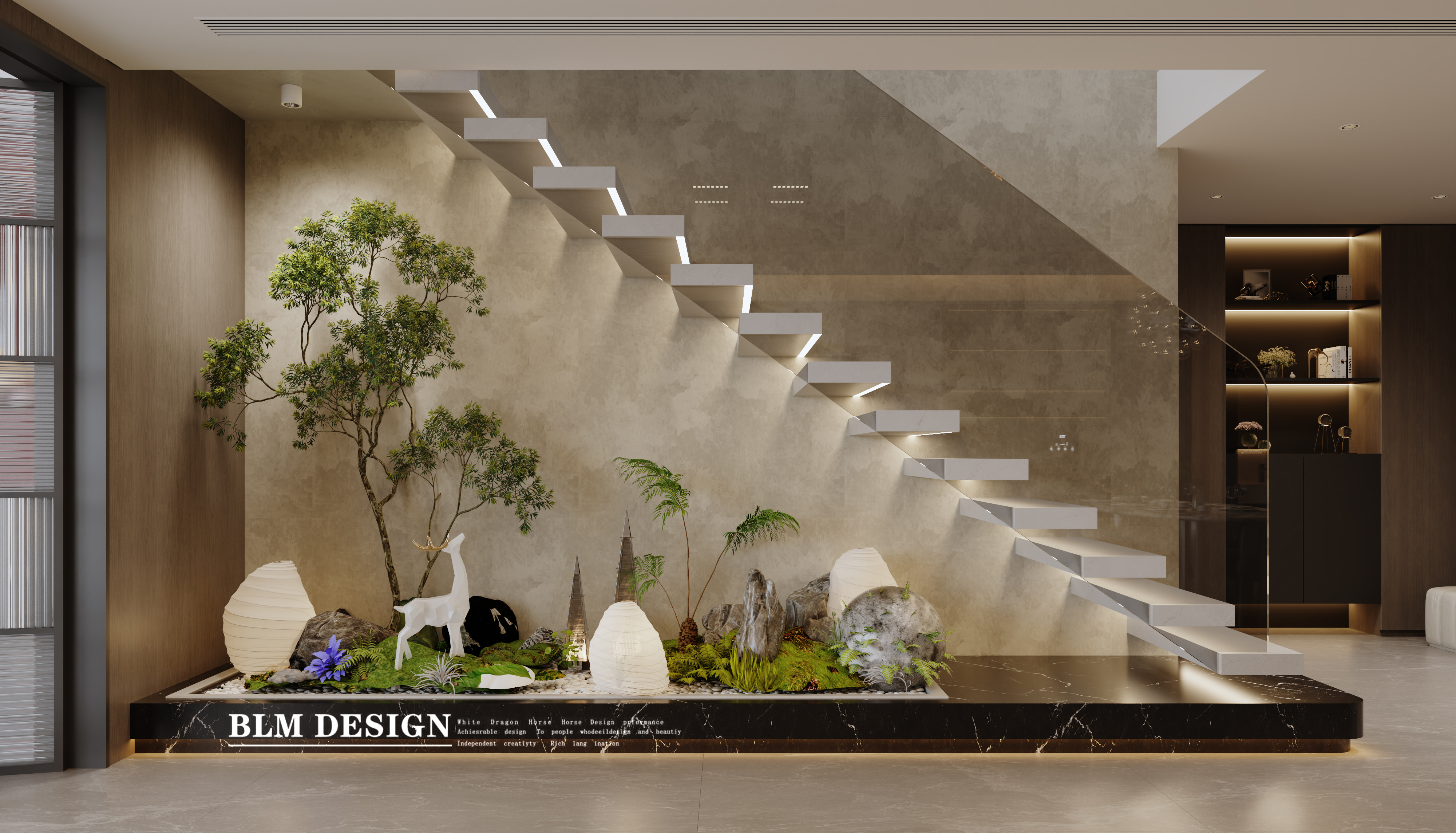 意式轻奢丨白龙马效果图-3