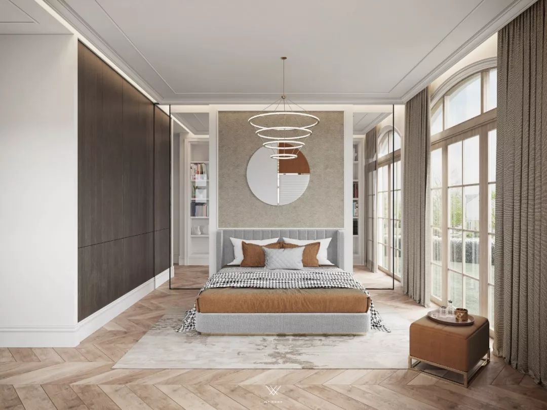 法式现代风独栋别墅，优雅与时尚的完美融合-52