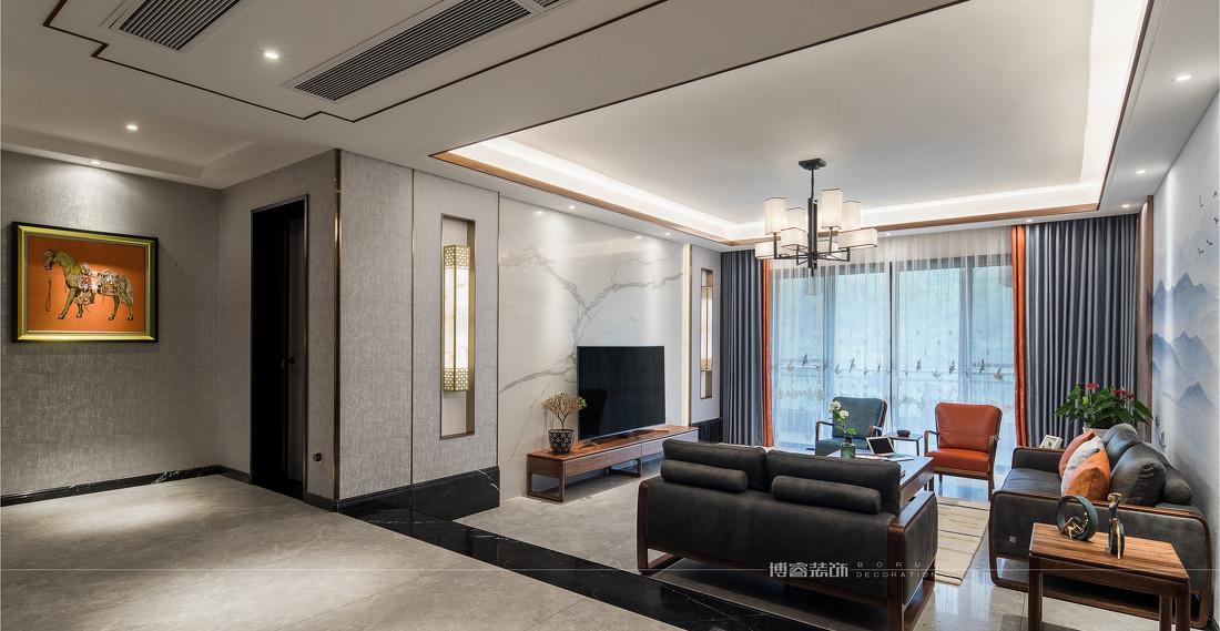 新中式打造温馨质朴的家-3