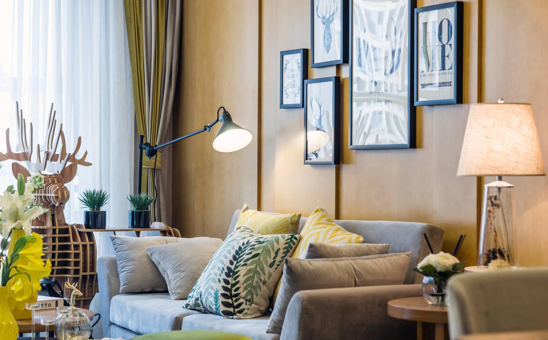 
三口之家现代风---设计师刘海明 -16