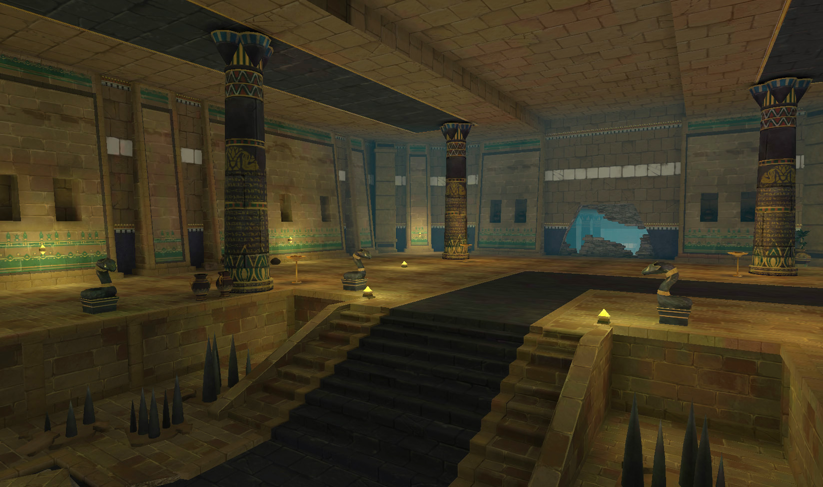 ゲーム『マナシスリフレイン』：ピラミッドの墓-1