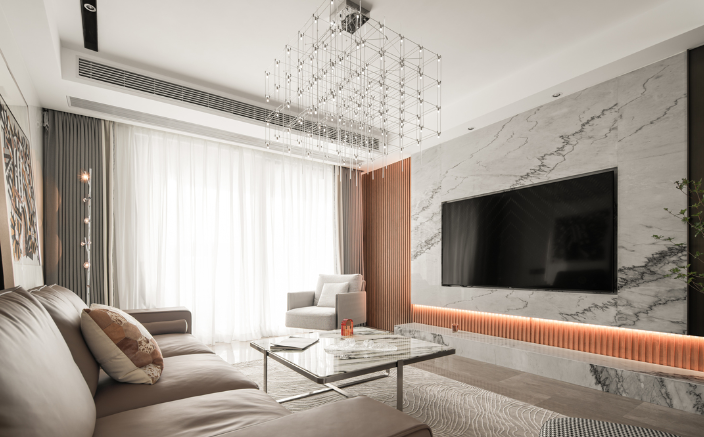 春阳余晖 150 平现代轻奢之家-16