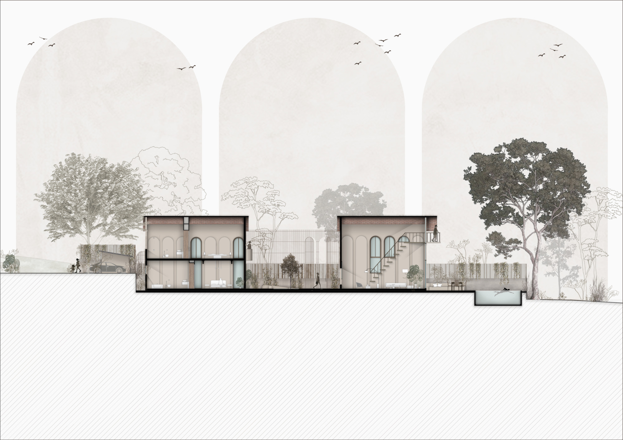 道之居（注：House of Tao的准确含义需要结合具体语境确定，此翻译只是一种常见理解下的表述） 丨印度丨SAV Architecture + Design-18