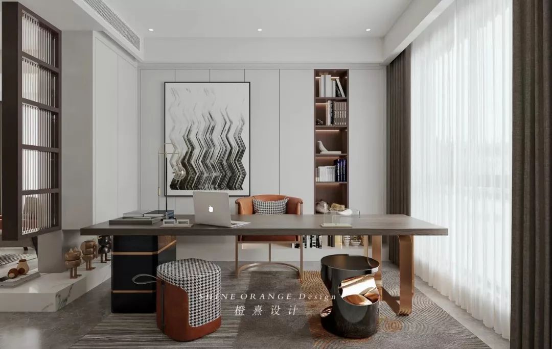 《遇己》橙熹设计现代风格别墅,开阔空间遇见真我-71