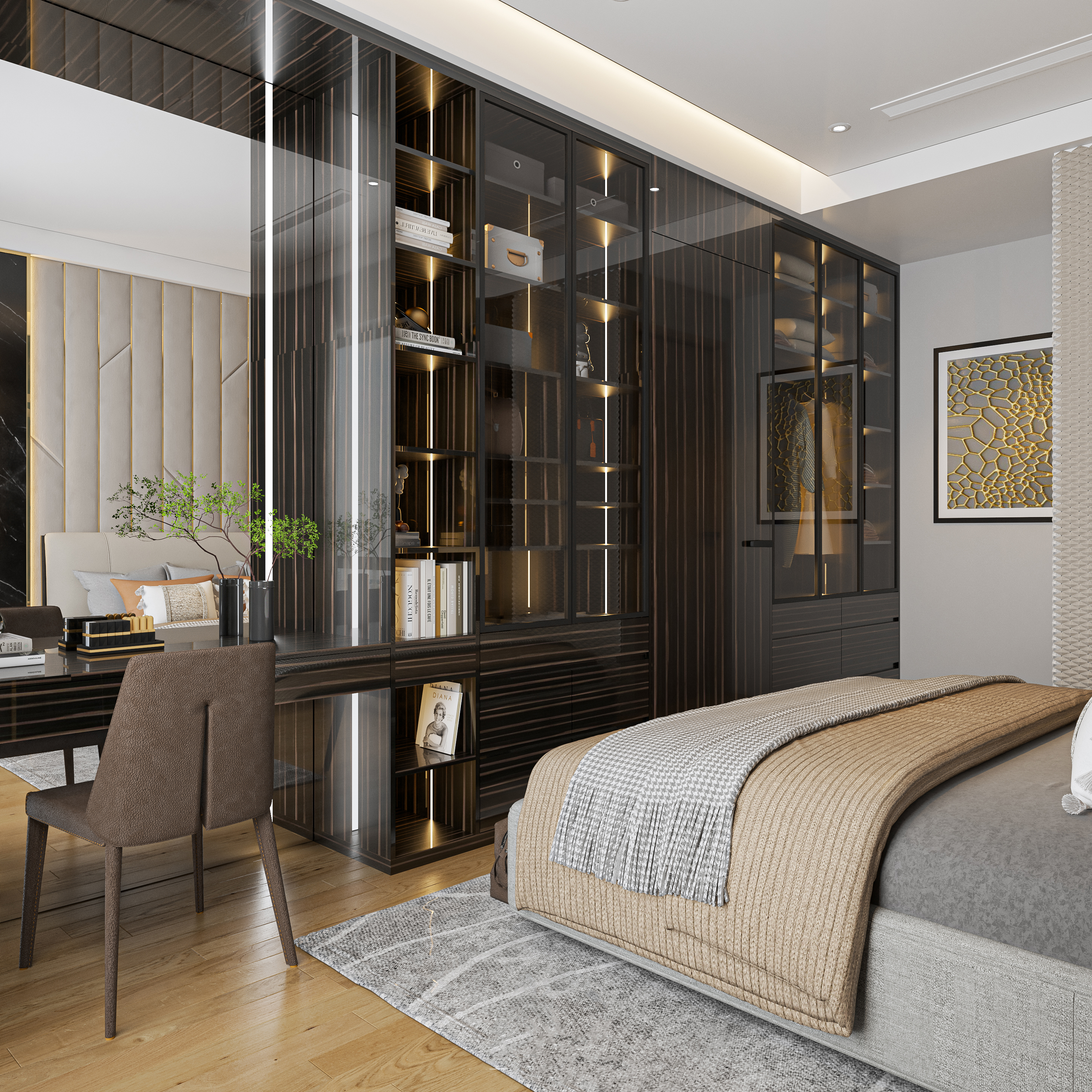 MsD Landmark Onsen I LUXURY 公寓设计丨Dương Bằng,Hữu Khởi 和 Kailuxe 团队-15