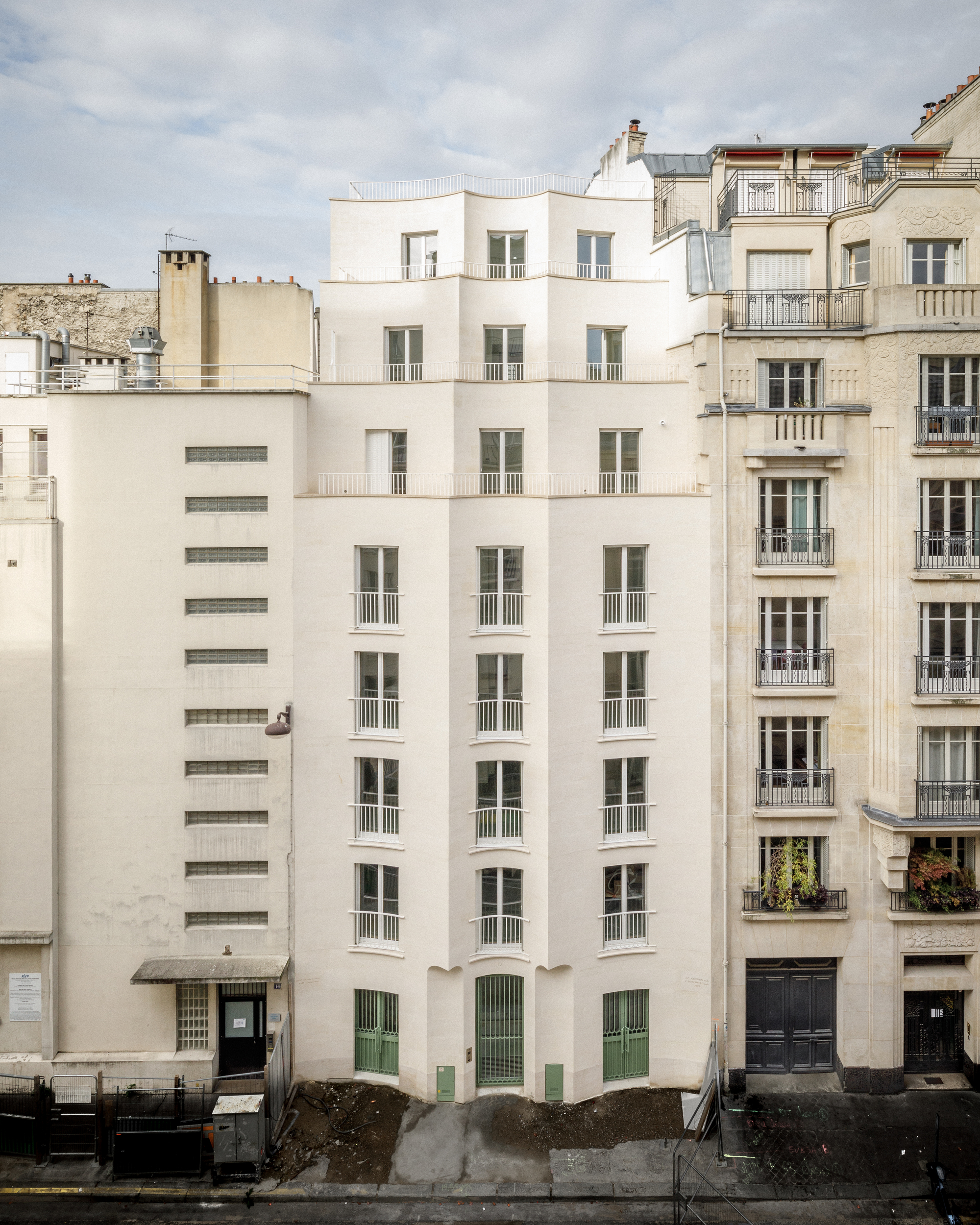 让·巴尔街 8 个住房单元丨法国巴黎丨JeanChristophe Quinton architecte-8