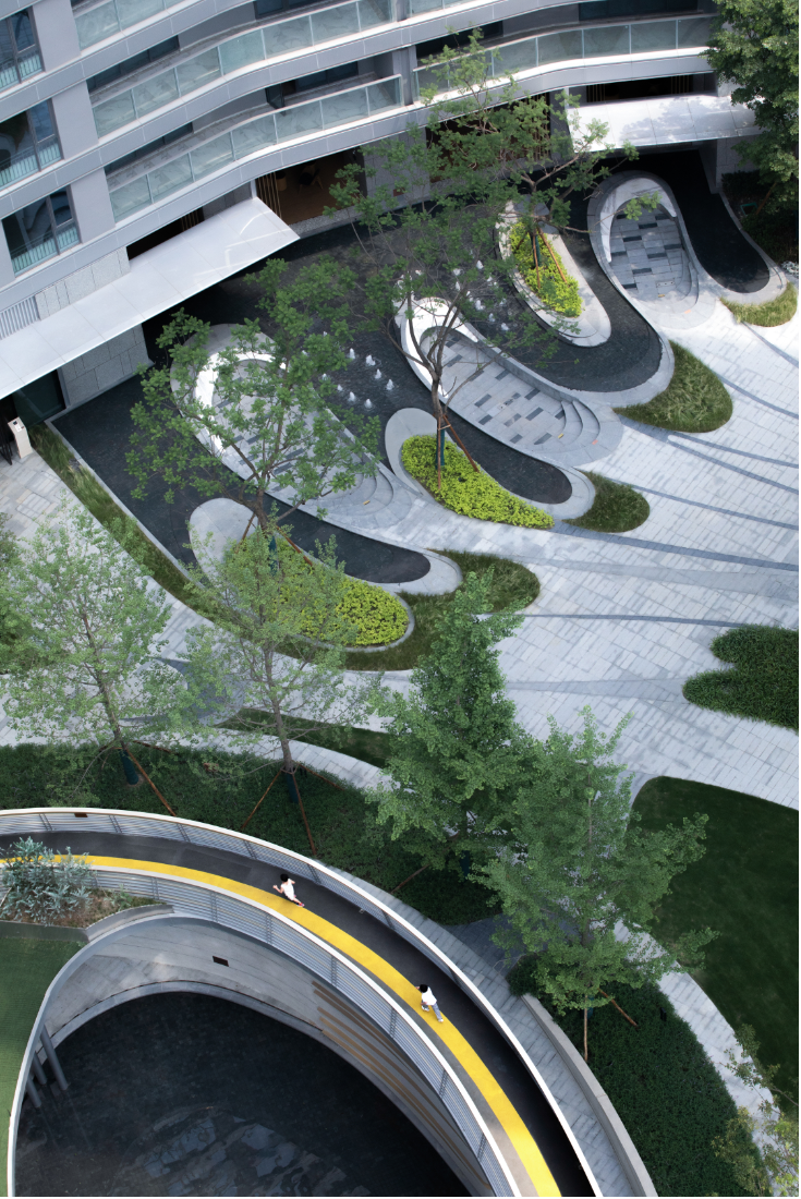 中国铁建西派浣花 | 行云流水书法景观的现代演绎-89