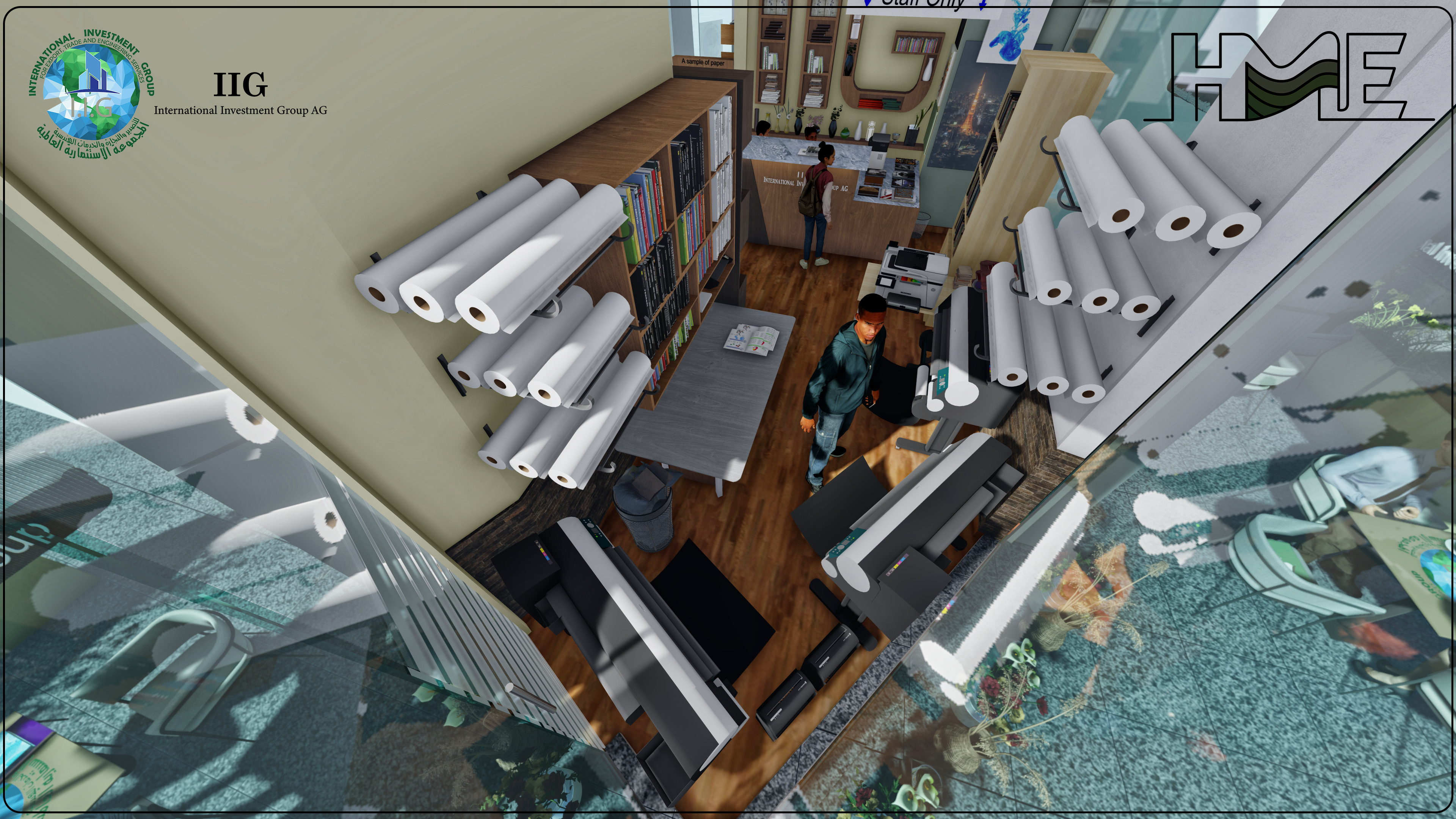 Interior Design For Printing Hub-12