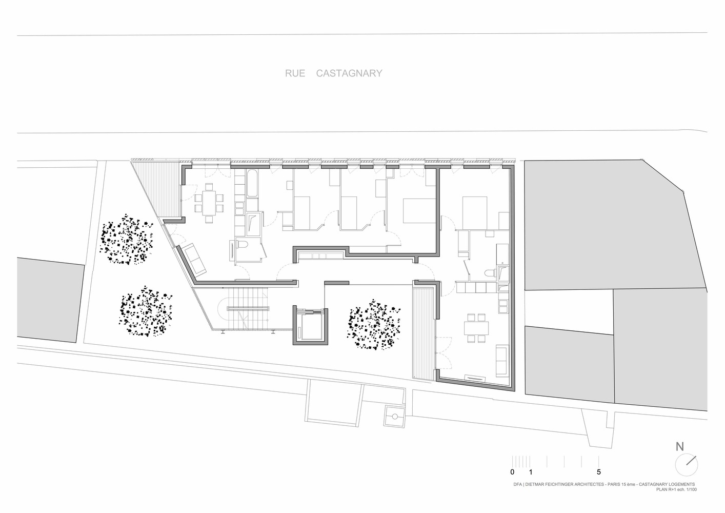 巴黎卡斯塔格街住宅楼-59