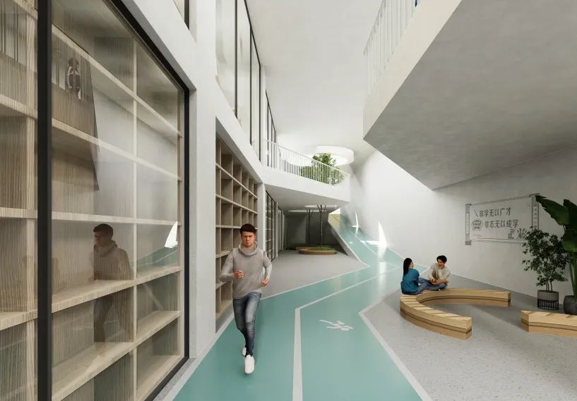 深圳松岗街道松岗商业中心城市更新九年一贯制学校项目丨中国深圳丨立方设计-17