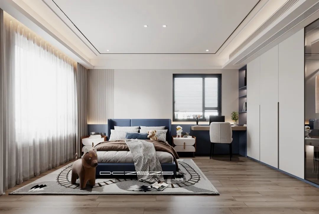 九江誉江华府现代轻奢别墅丨中国九江丨木美空间设计-124