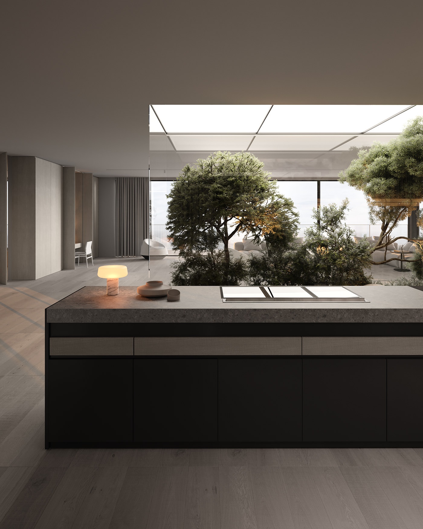 极简大宅 奢享极致景观 | Anastasiia Reznichenko作品-18