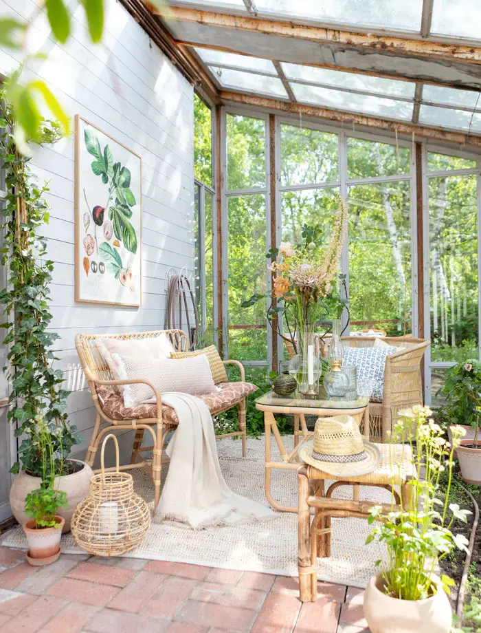 瑞典冬日花园露台 | 自然灵感家居装饰-3