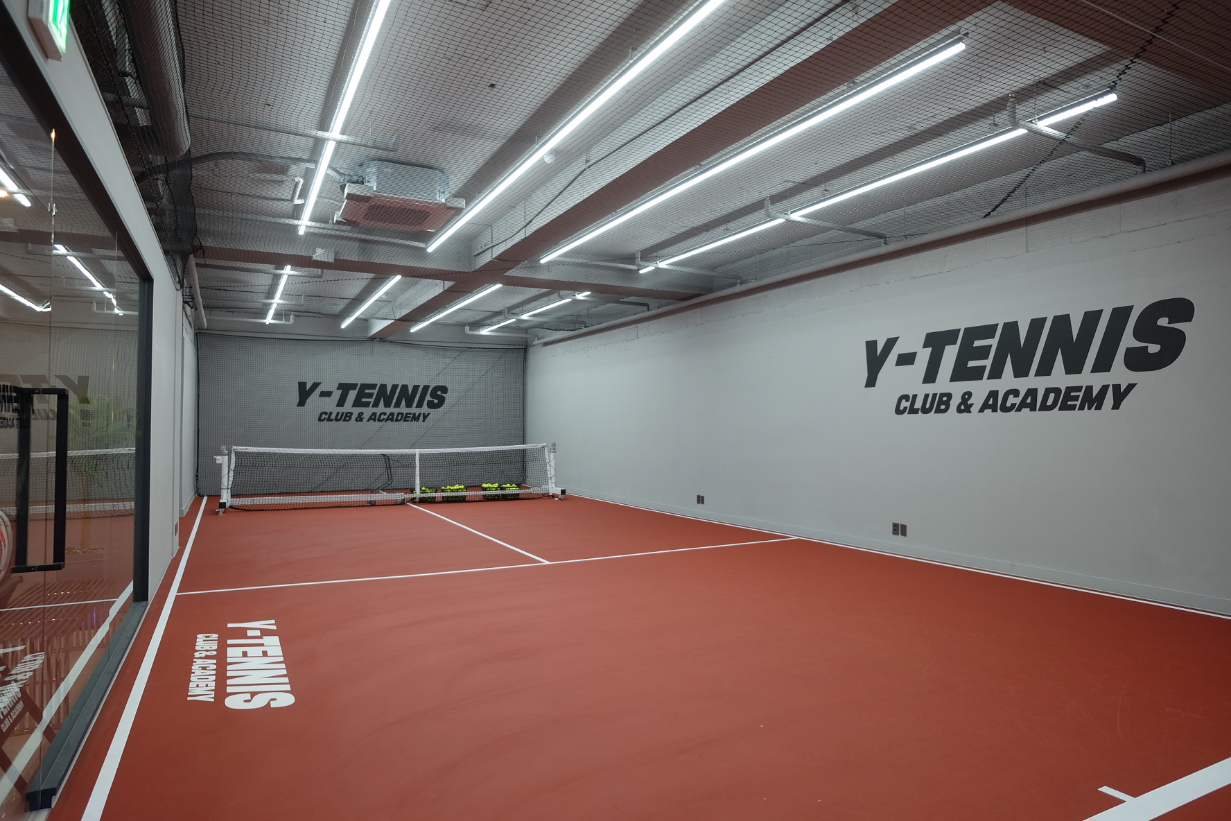 70 平小空间，打造极简舒适的网球俱乐部-3