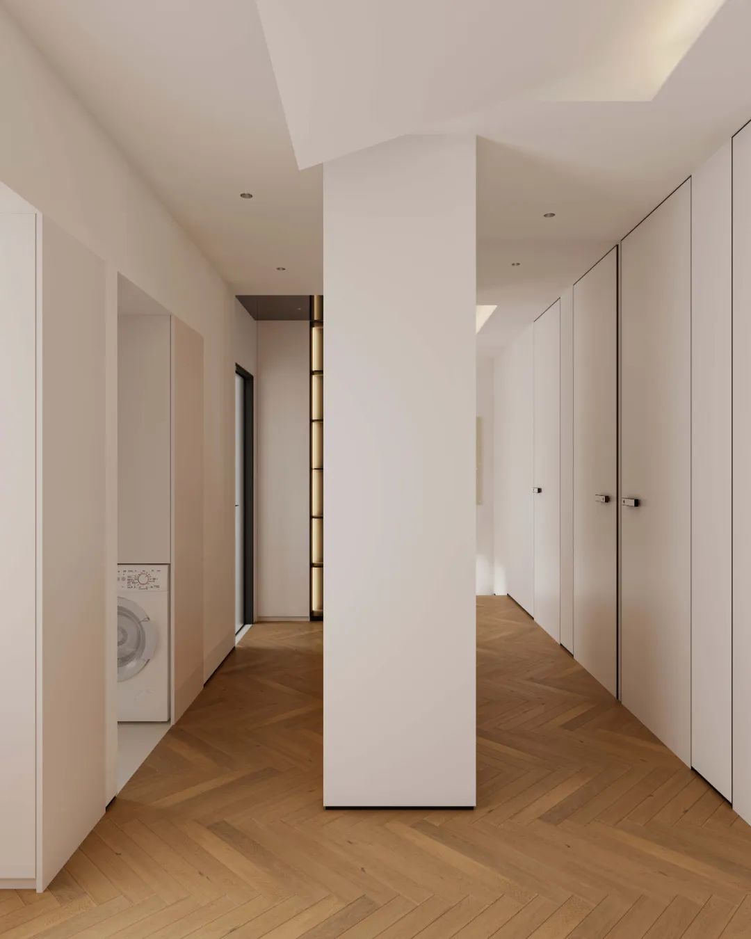 田野伏特加 · 自由风的 160㎡治愈空间设计丨中国天津丨DEEP WHITE-52