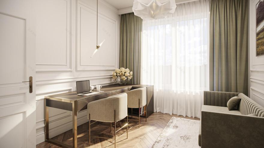 豪华公寓室内装修-5