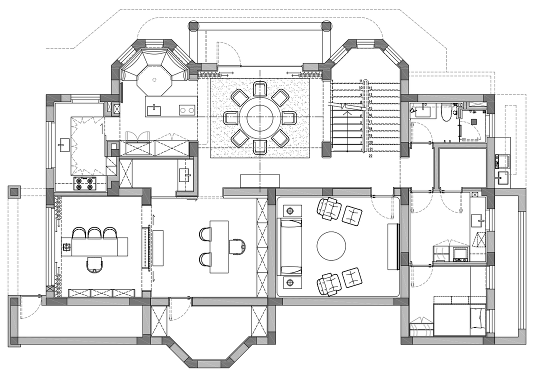 绿洲千岛花园别墅设计丨中国上海丨CIMA 希玛设计-68