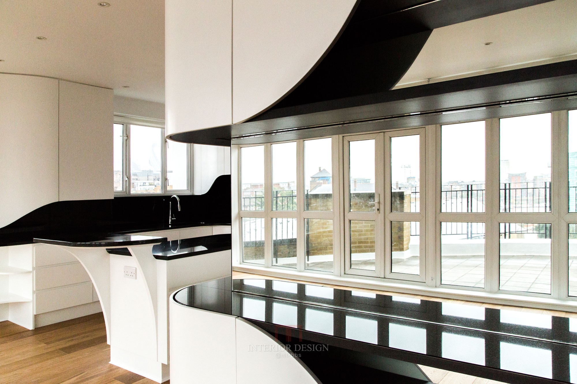 豪华别墅 现代风格Wapping Wrap 英国 伦敦-5