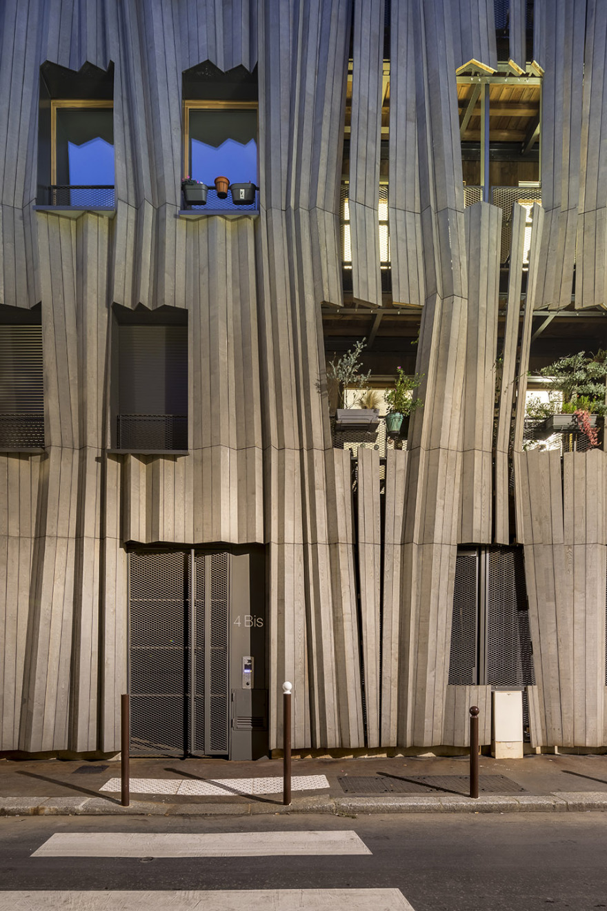 Yama Tani 公寓丨法国巴黎丨隈研吾建筑都市设计事务所-35