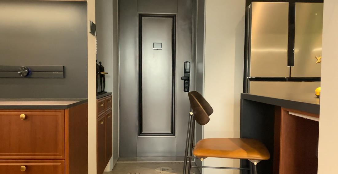 LDK 轻复古平层设计,浪漫与火热共存-0