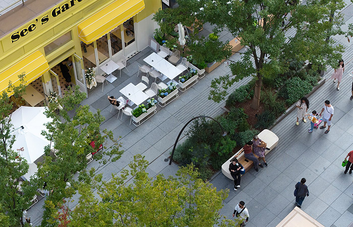 杭州亚奥万象天地景观提升丨中国杭州丨风物营造Landtek Group-4