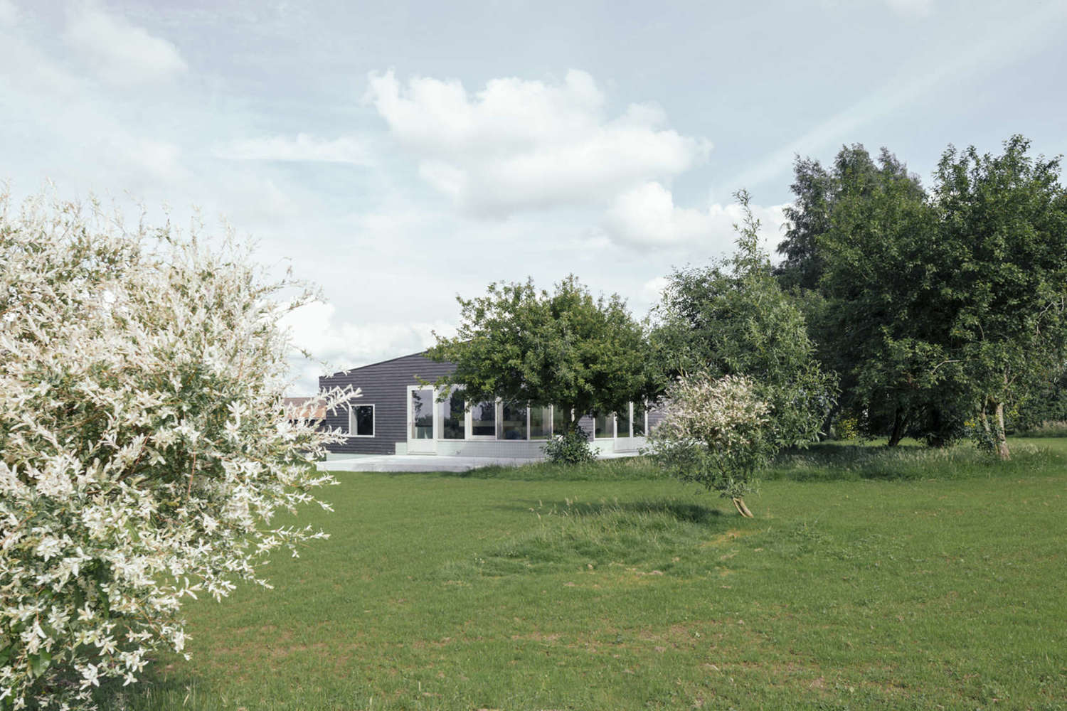 比利时丘陵景观中的 CLT 度假小屋-9