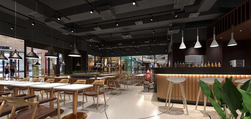 融合火木石的烧烤店设计-16