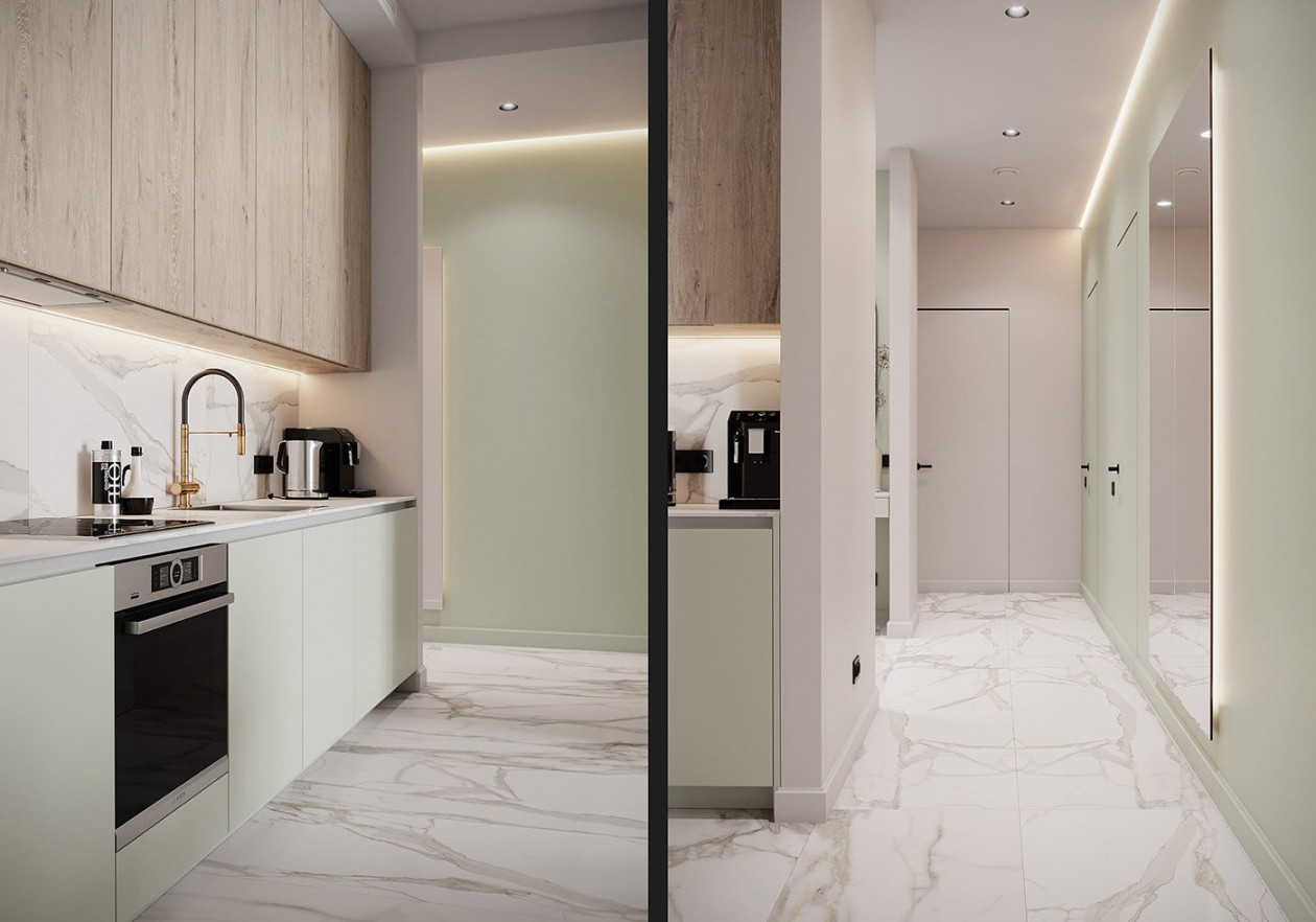 色彩清新--舒适且精致的住宅空间-5