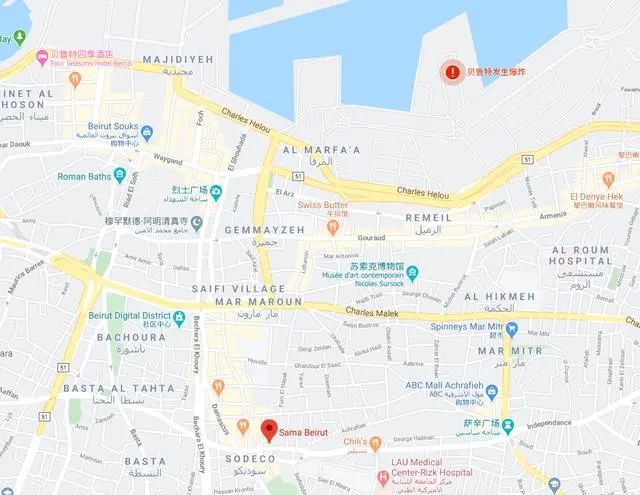 黎巴嫩第一高楼“萨玛贝鲁特”设计亮点与爆炸事故影响分析-3