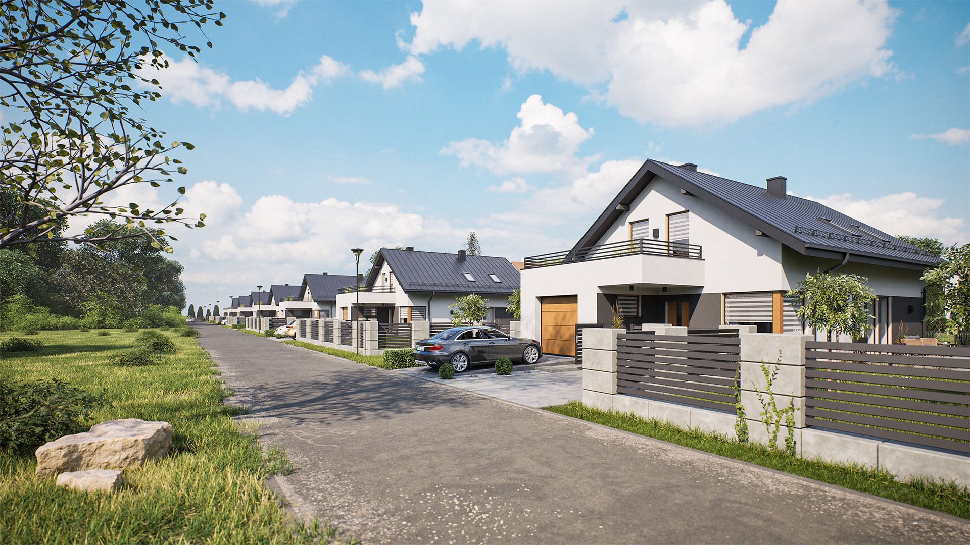 Modern Housing | Wizualizacje Architektoniczne 3D-10