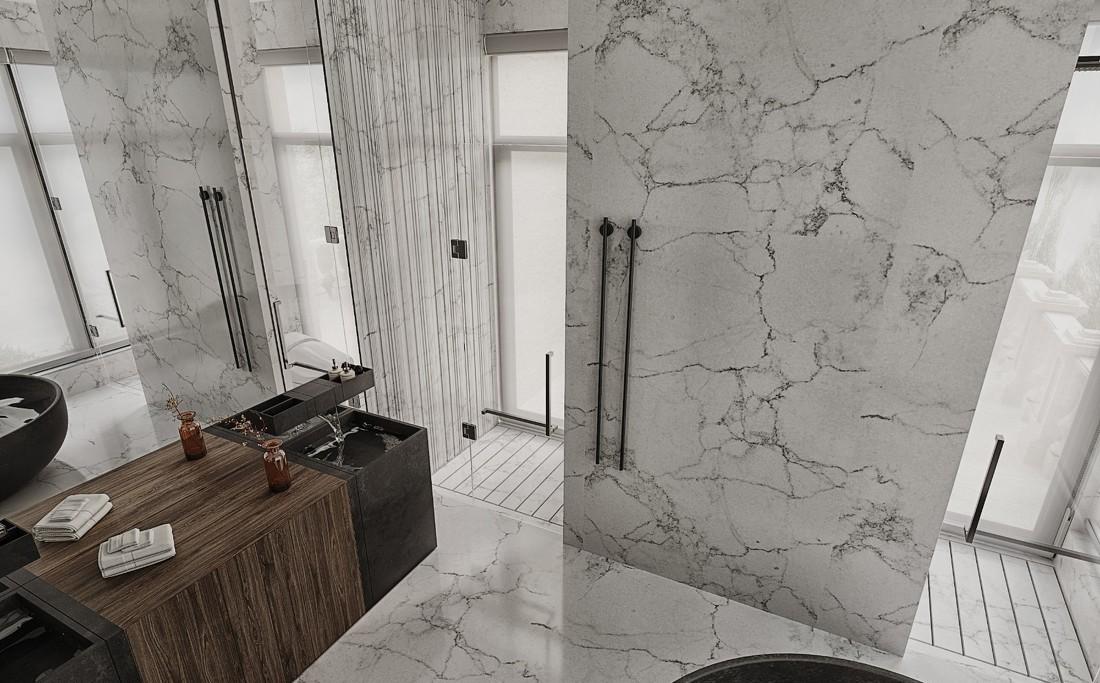 
490㎡现代轻奢，空气中零星点点的抹茶香 -14