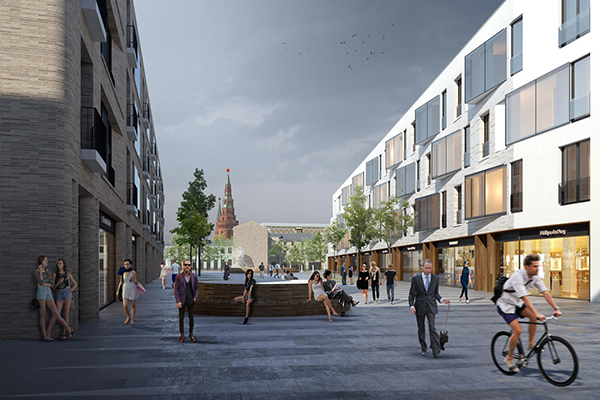 莫斯科索菲耶夫滨河与博罗特纳亚广场地块多功能建筑设计丨俄罗斯莫斯科丨谢尔盖·斯库拉托夫建筑师事务所（俄罗斯）等-10