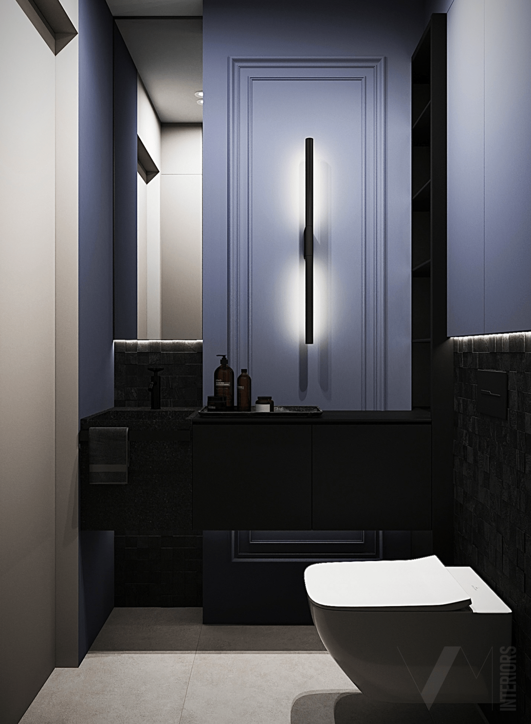 复古色调公寓设计丨意大利室内设计师 Valeria Mahu-24