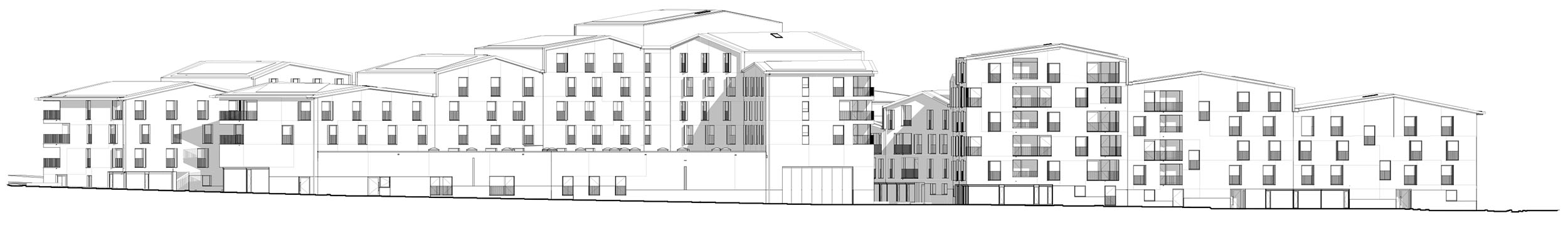 瑞士艾格勒旧城中心改造暨城市综合街区 / 瑞盟设计-46