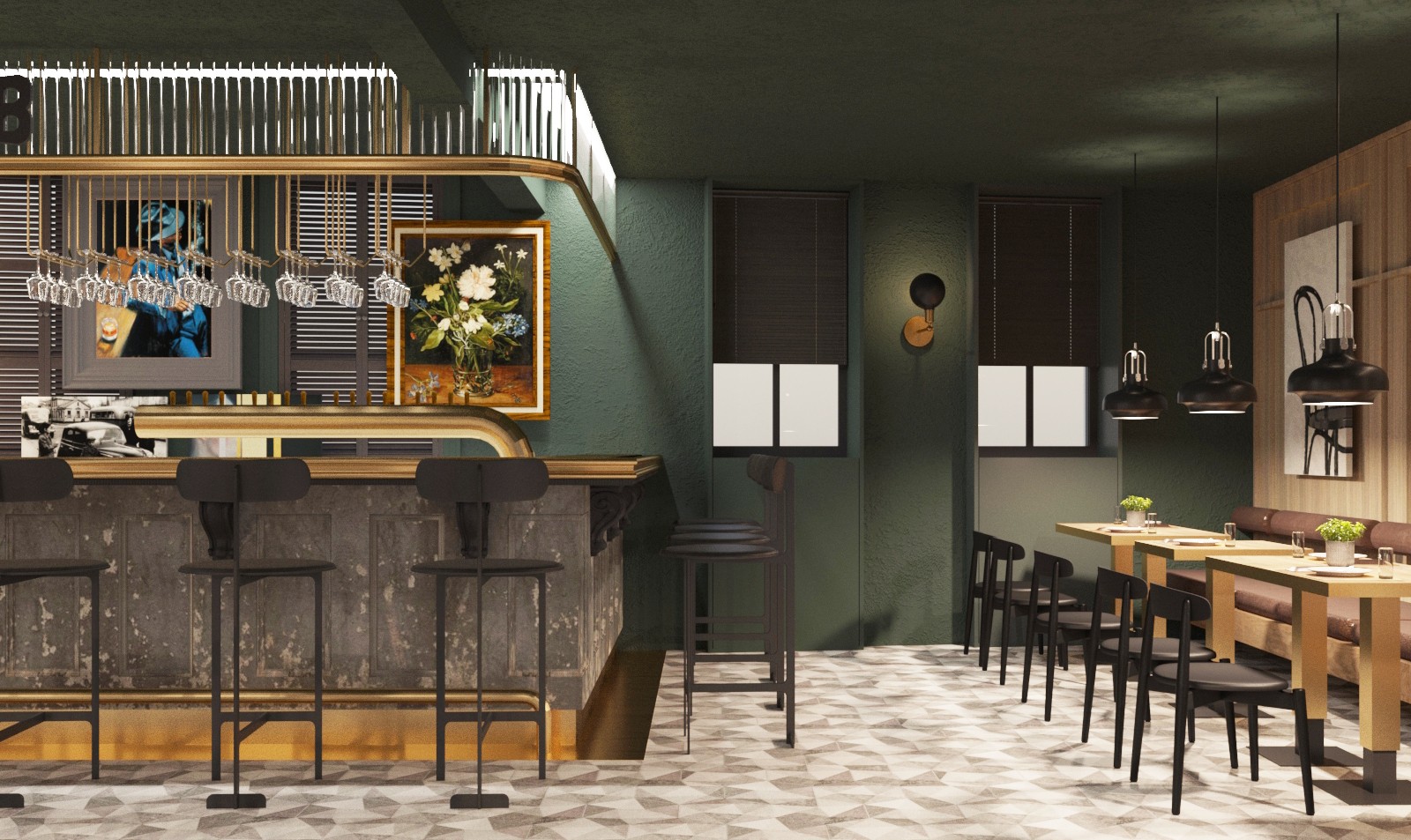 190㎡莫斯科Pub no Pub酒吧 餐厅  ze workroom-2